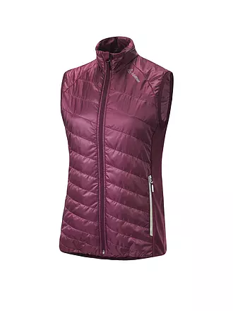 LÖFFLER | Gilet da sci di fondo da donna PL60 | dunkelrot